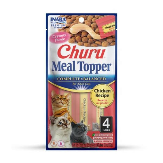 Inaba - CHURU COMPLETE & BALANCED FOR ADULT CATS CHICKEN RECIPE