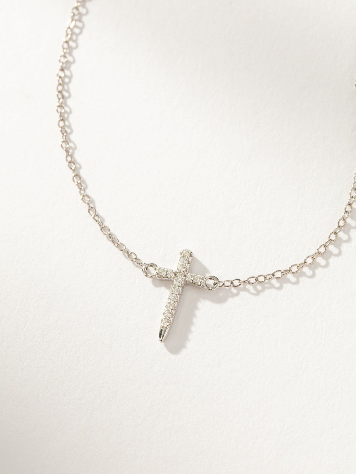 Simple Cross Necklace