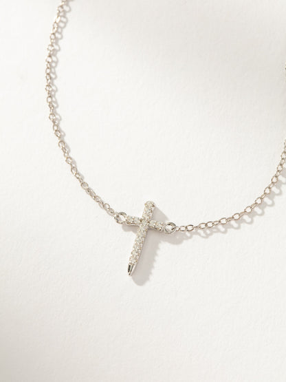 Simple Cross Necklace