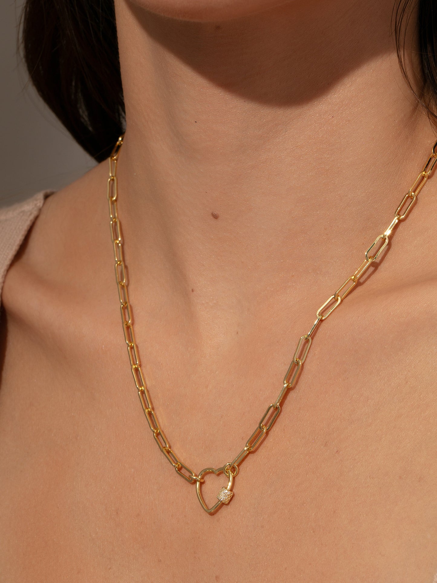 Locked Heart Necklace
