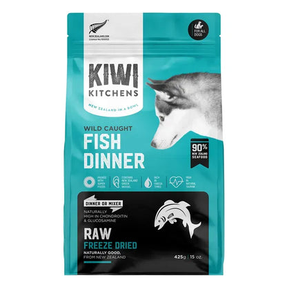 Kiwi Kitchens - Freeze-Dried Dog Food Fish Dinner