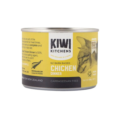 Kiwi Kitchens - NZ Barn Raised Grain Free Chicken Dinner Canned Wet Cat Food