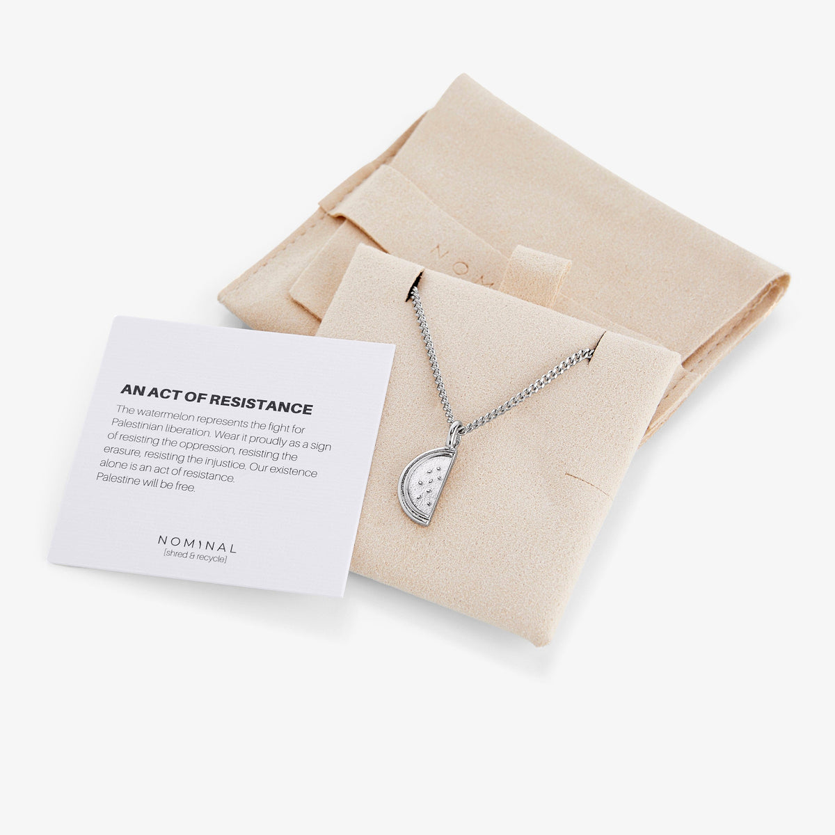 Palestinian Watermelon Necklace | Men