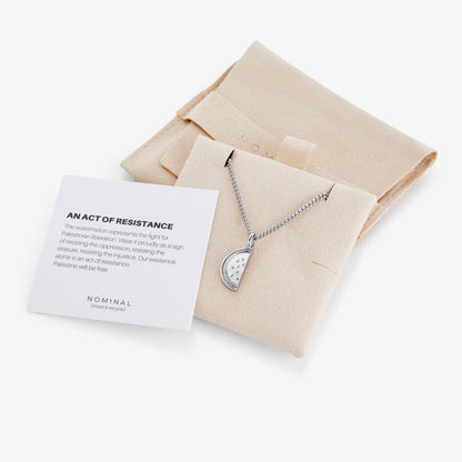 Palestinian Watermelon Necklace | Men
