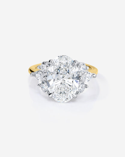 3.08 Oval Lab Diamond in The Ivy