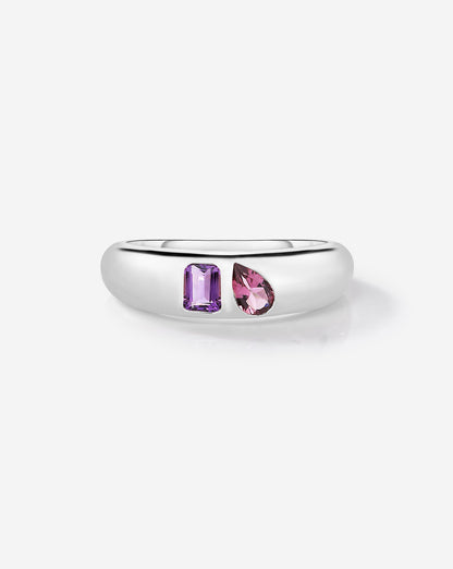 Birthstone Duo Ring