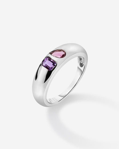 Birthstone Duo Ring