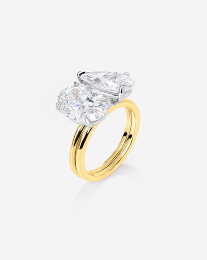4.70 Oval & Pear Whisper Thin® Duet