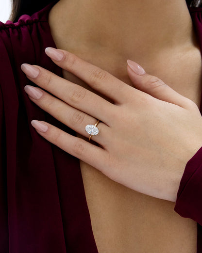4.70 Oval & Pear Whisper Thin® Duet