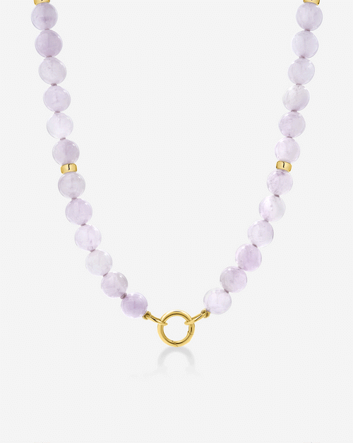 Amethyst Bead Necklace