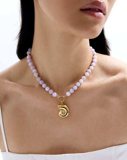 Amethyst Bead Necklace