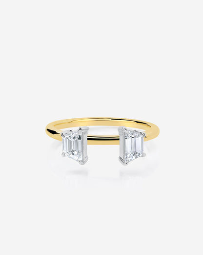 3.72 Emerald Lab Diamond in Whisper Thin® Embrace