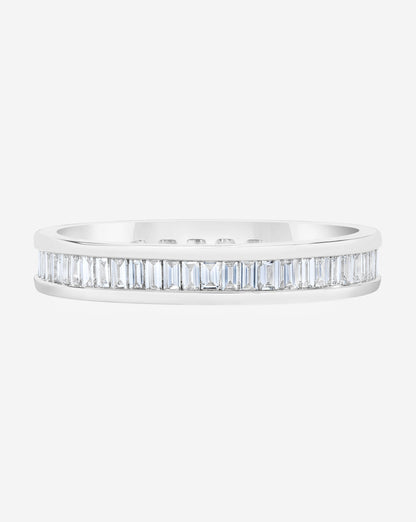 Baguette Diamond Channel Set Eternity Band