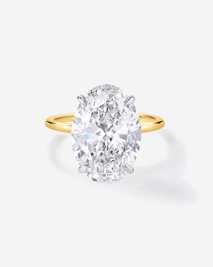 6.07 Oval Lab Diamond in Whisper Thin®