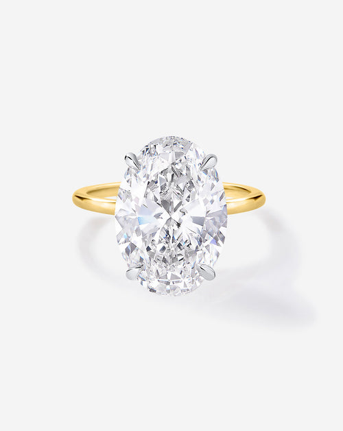 6.07 Oval Lab Diamond in Whisper Thin®
