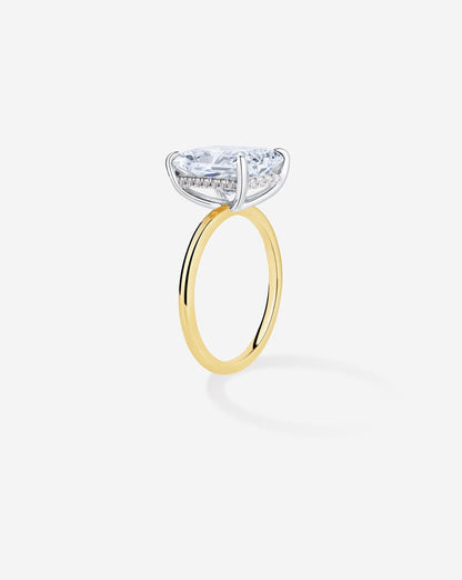 3.67 Radiant Lab Diamond in Whisper Thin® Hidden Halo