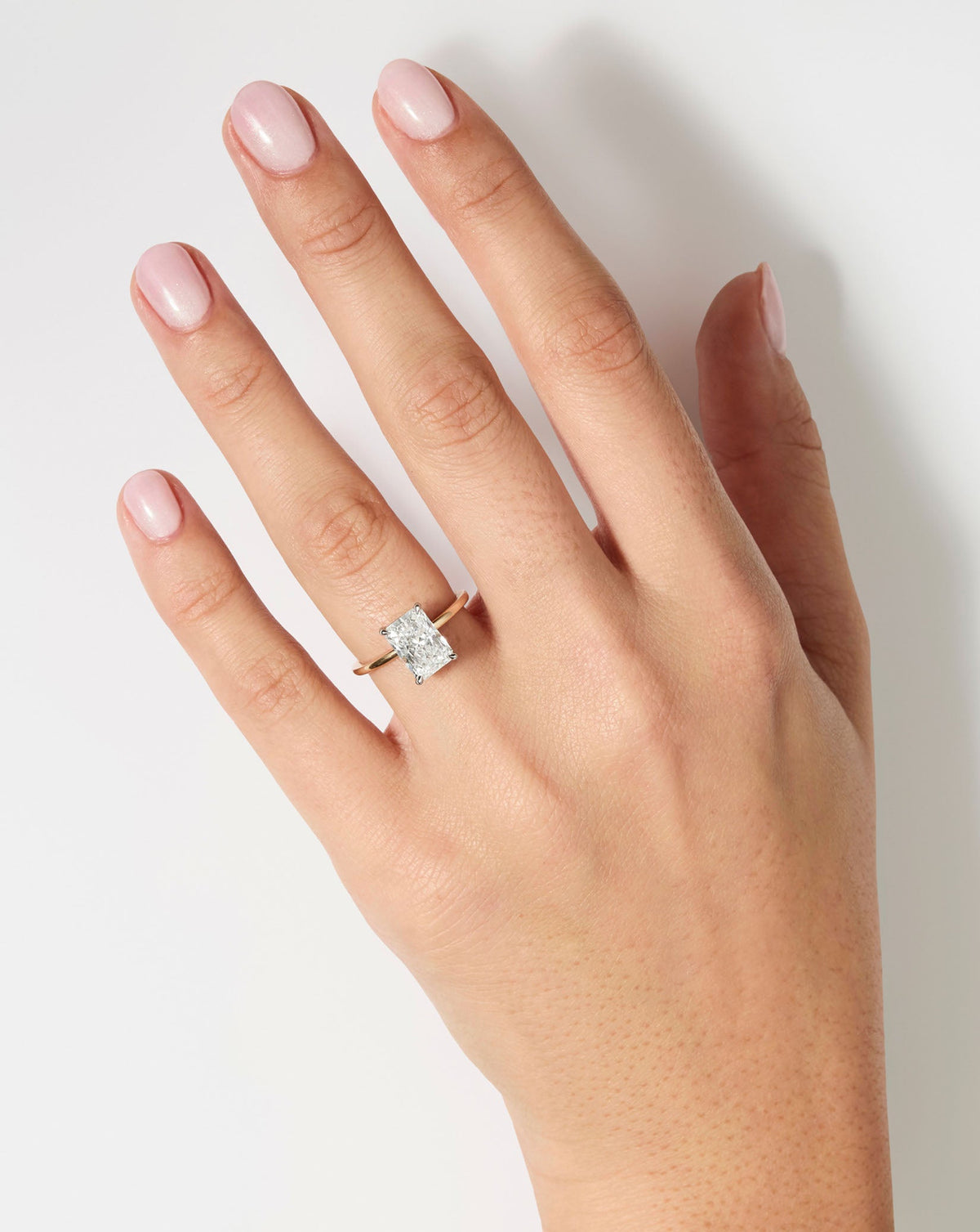 2.85 Radiant Natural Diamond in Whisper Thin®