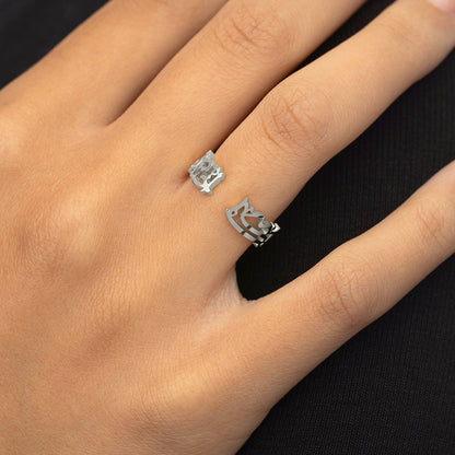 "What Makes You Different Makes You Beautiful" Calligraphy Ring