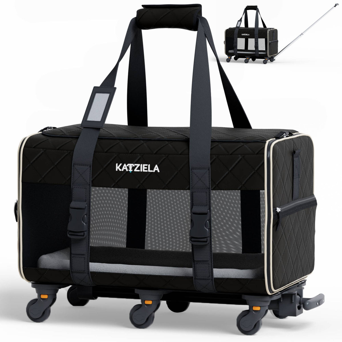 Katziela Quilted Chariot Carrier