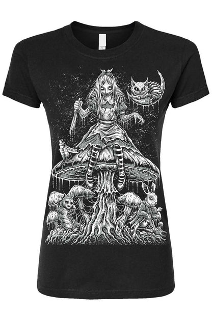 Alice Down The Rabbit Hole T-shirt