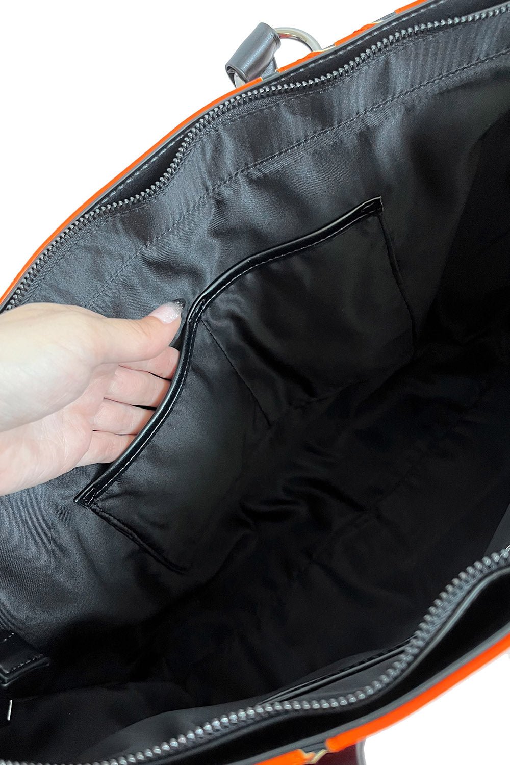 All Over Jack Face Tote [Black/Orange]