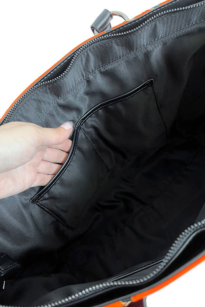 All Over Jack Face Tote [Black/Orange]