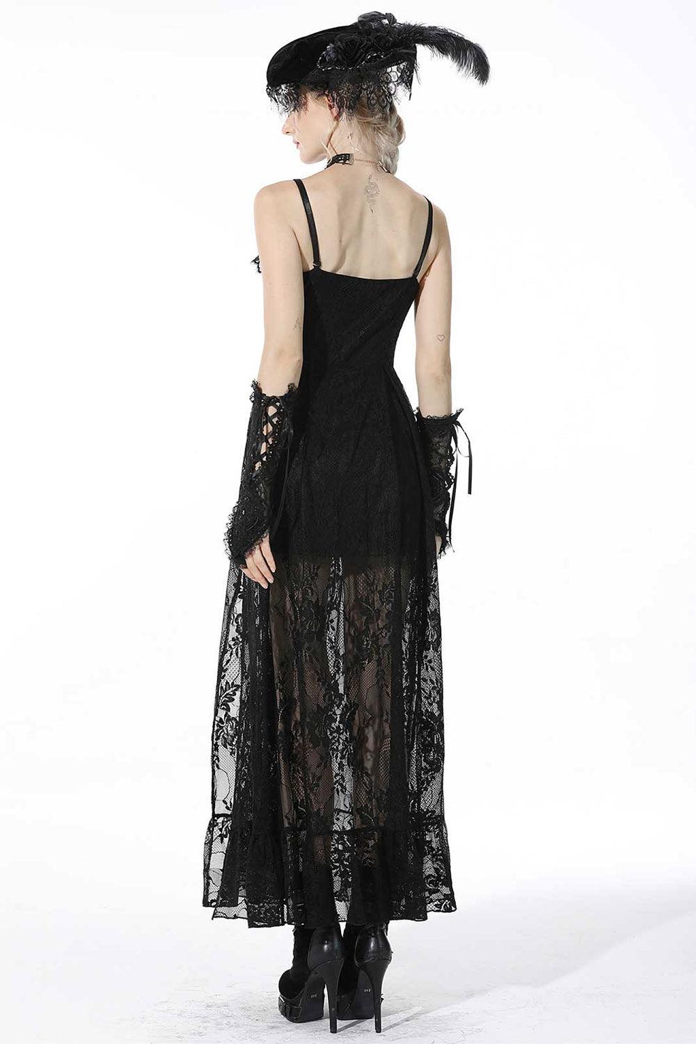 Always October Lace Maxi Dress