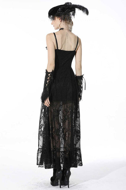 Always October Lace Maxi Dress
