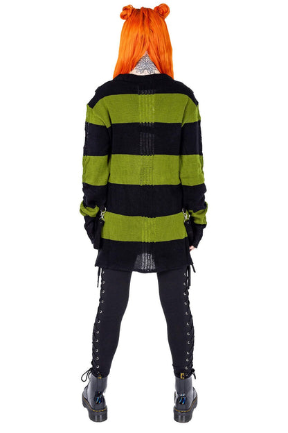 Amalric Jumper Sweater [Black/Green]