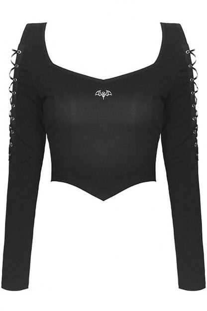 Baby Goth Crop Top