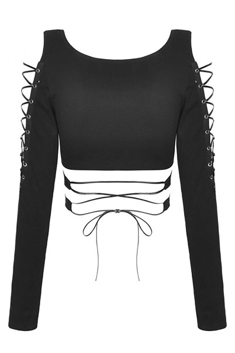 Baby Goth Crop Top