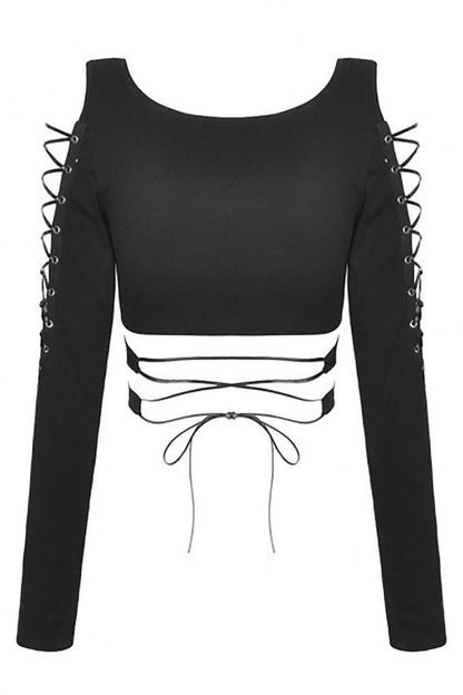 Baby Goth Crop Top