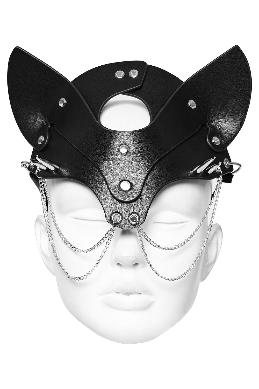 Bad Cat Leather Mask