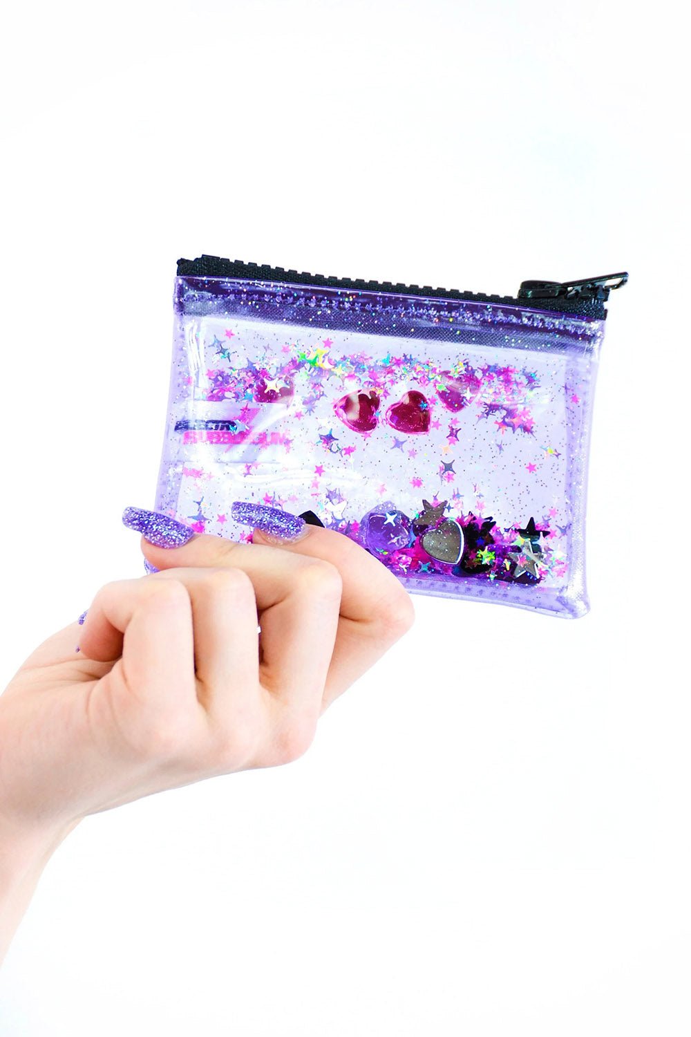 Badazzled Liquid Glitter Coin Purse
