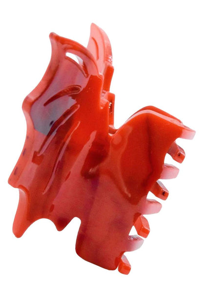 Bat Hair Claw Clip [RED]