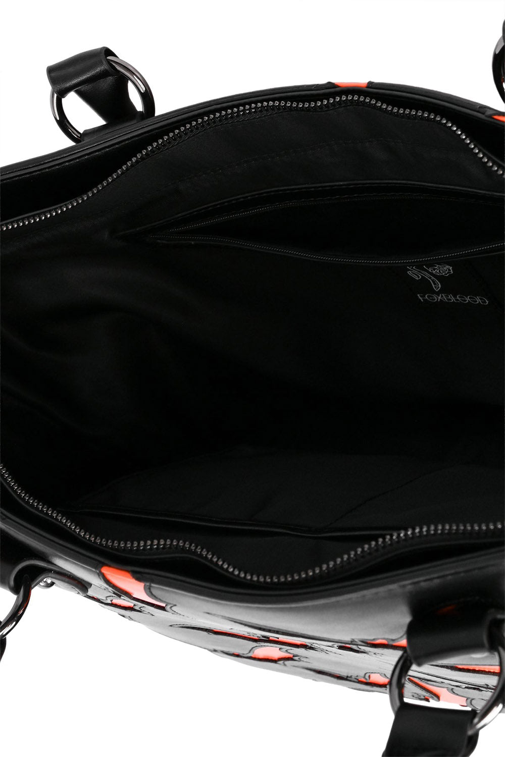 Bat Tote Bag [Black/Orange]