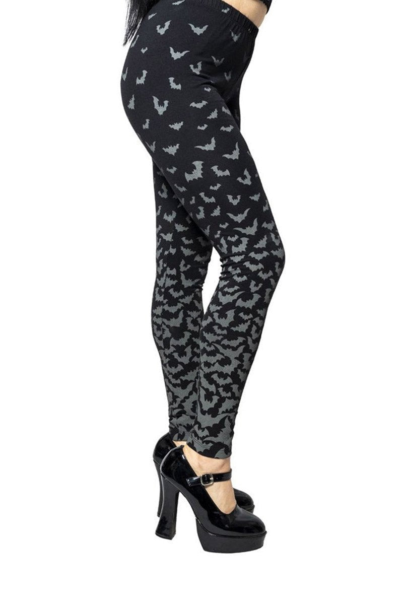 Bat Repeat Gradient Leggings