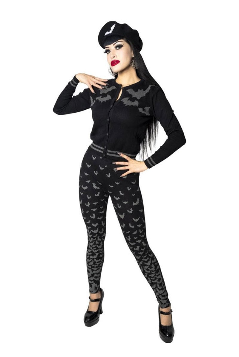 Bat Repeat Gradient Leggings