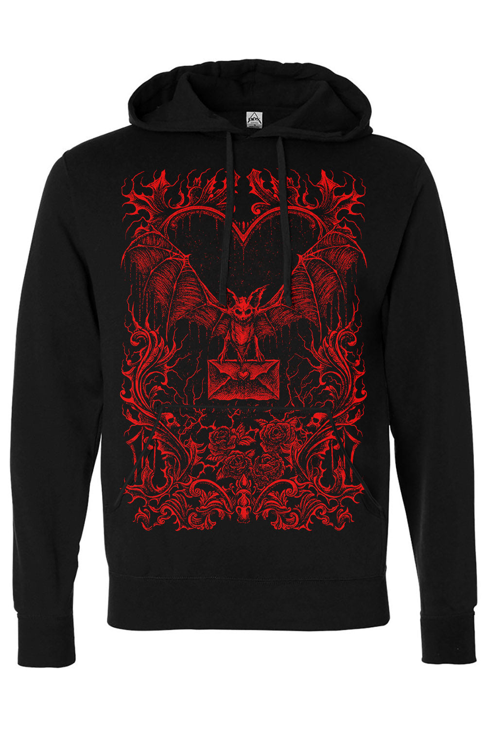 Bat Romance Hoodie [BLOOD RED]