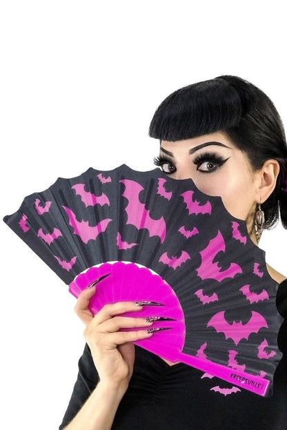 Bat Scallop Fan [Pink]