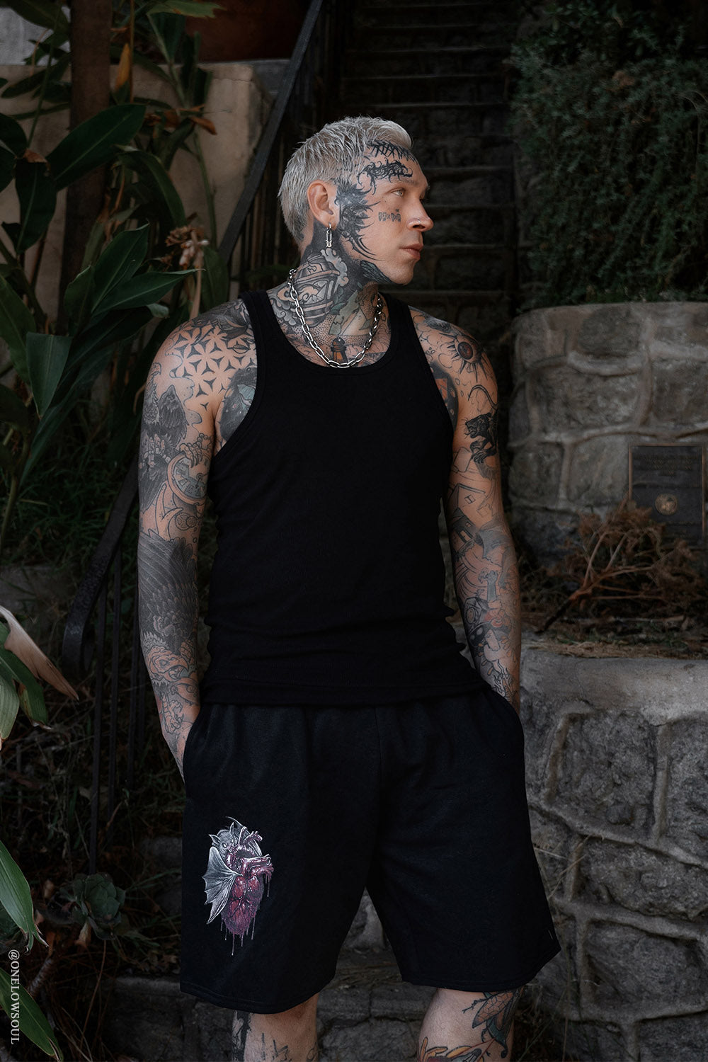 Bat Bite Sweat Shorts [Unisex]