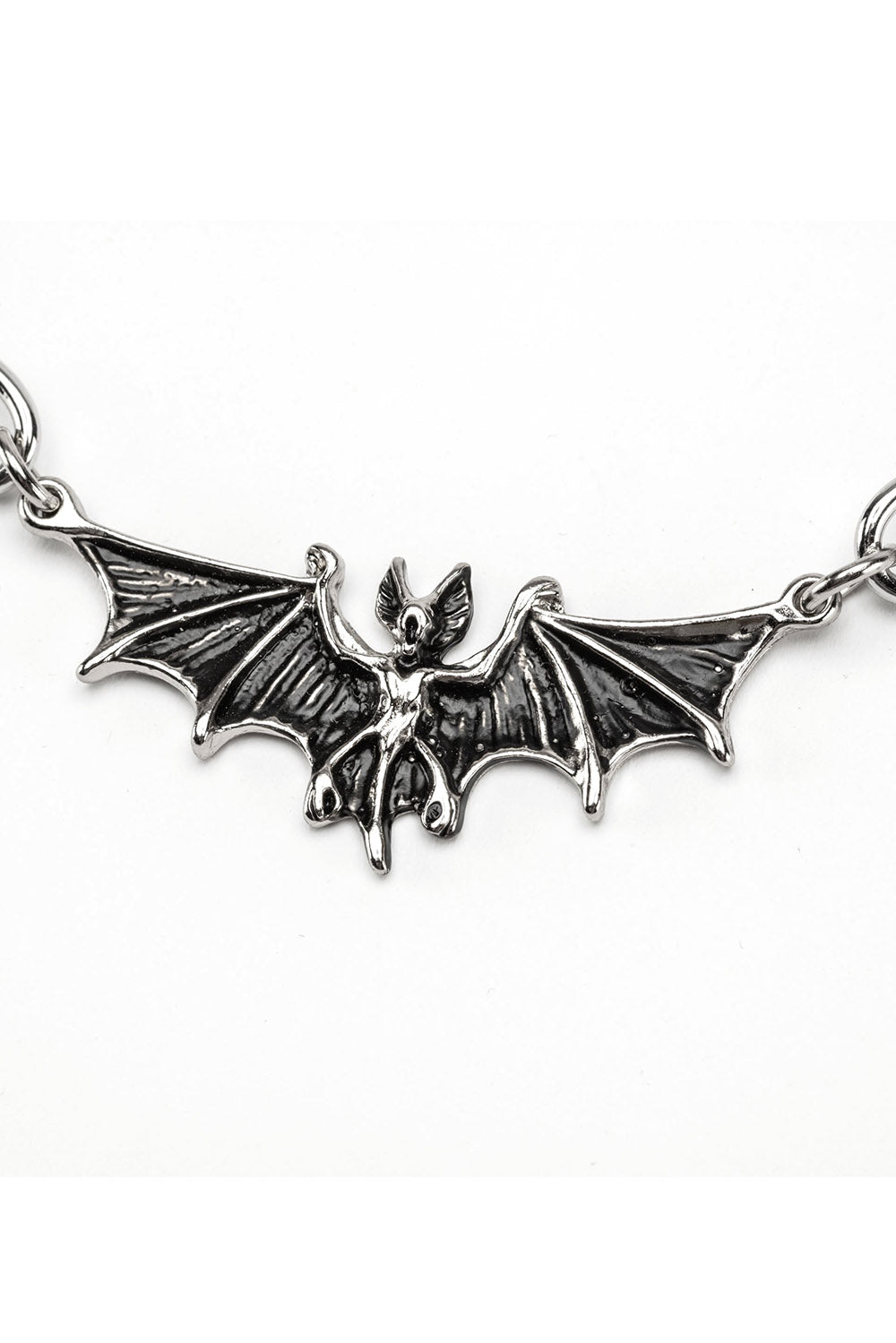 Bat Pendant Thick Chain Necklace
