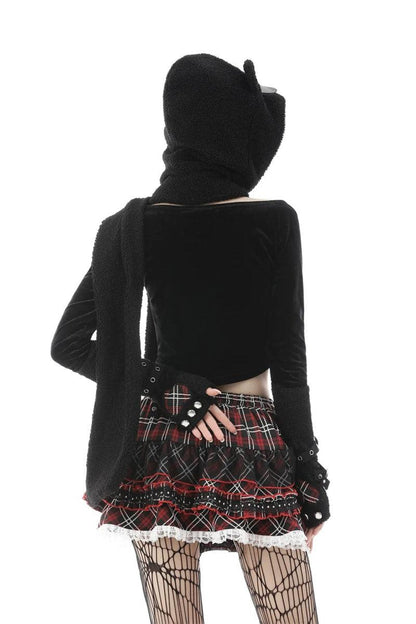 Bear-ly Alive Hooded Scarf