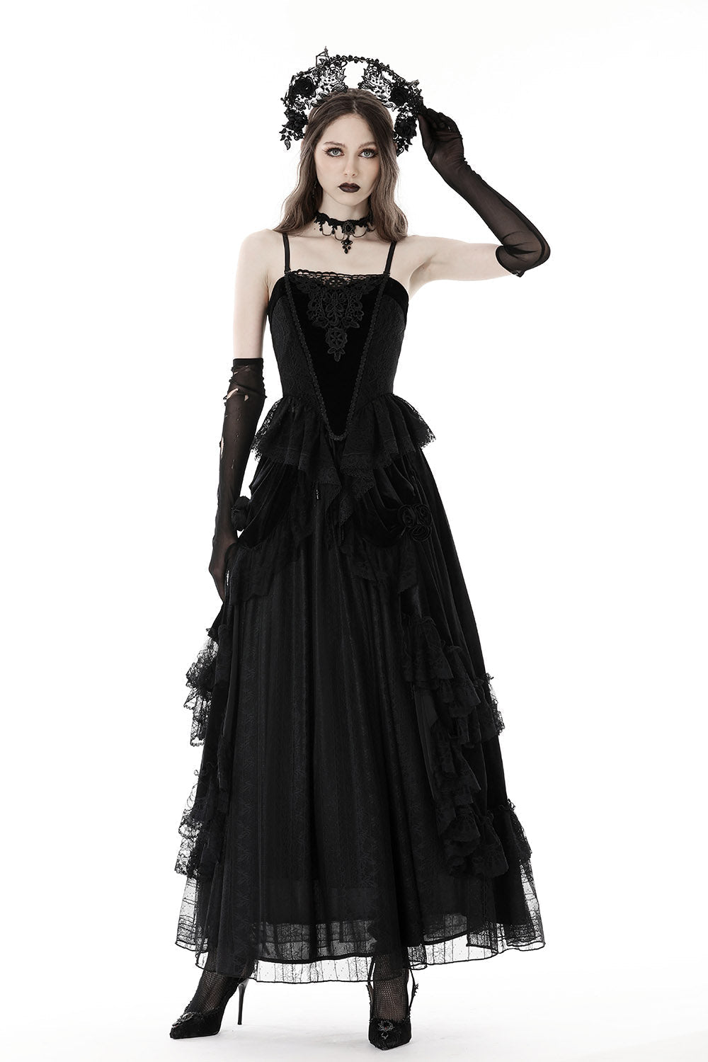 Beautiful Death Gothic Corset Top