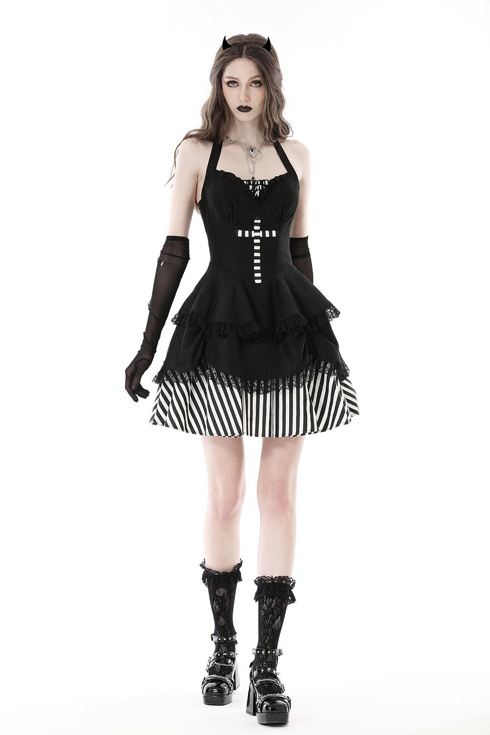 Beetlejuice Swing Mini Dress
