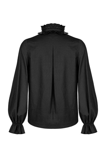 Bone Dagger Lace-Up Shirt
