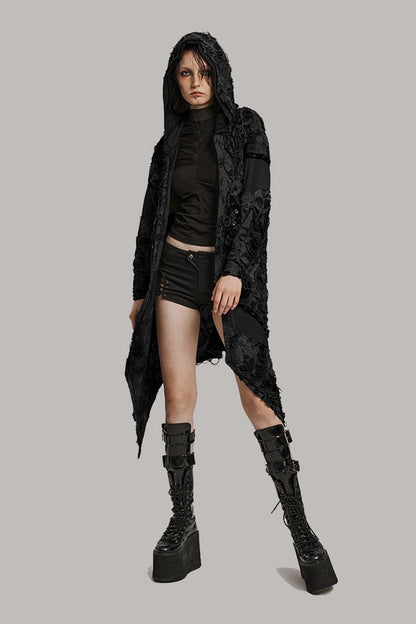 Black Apocalypse Ripped Cardigan