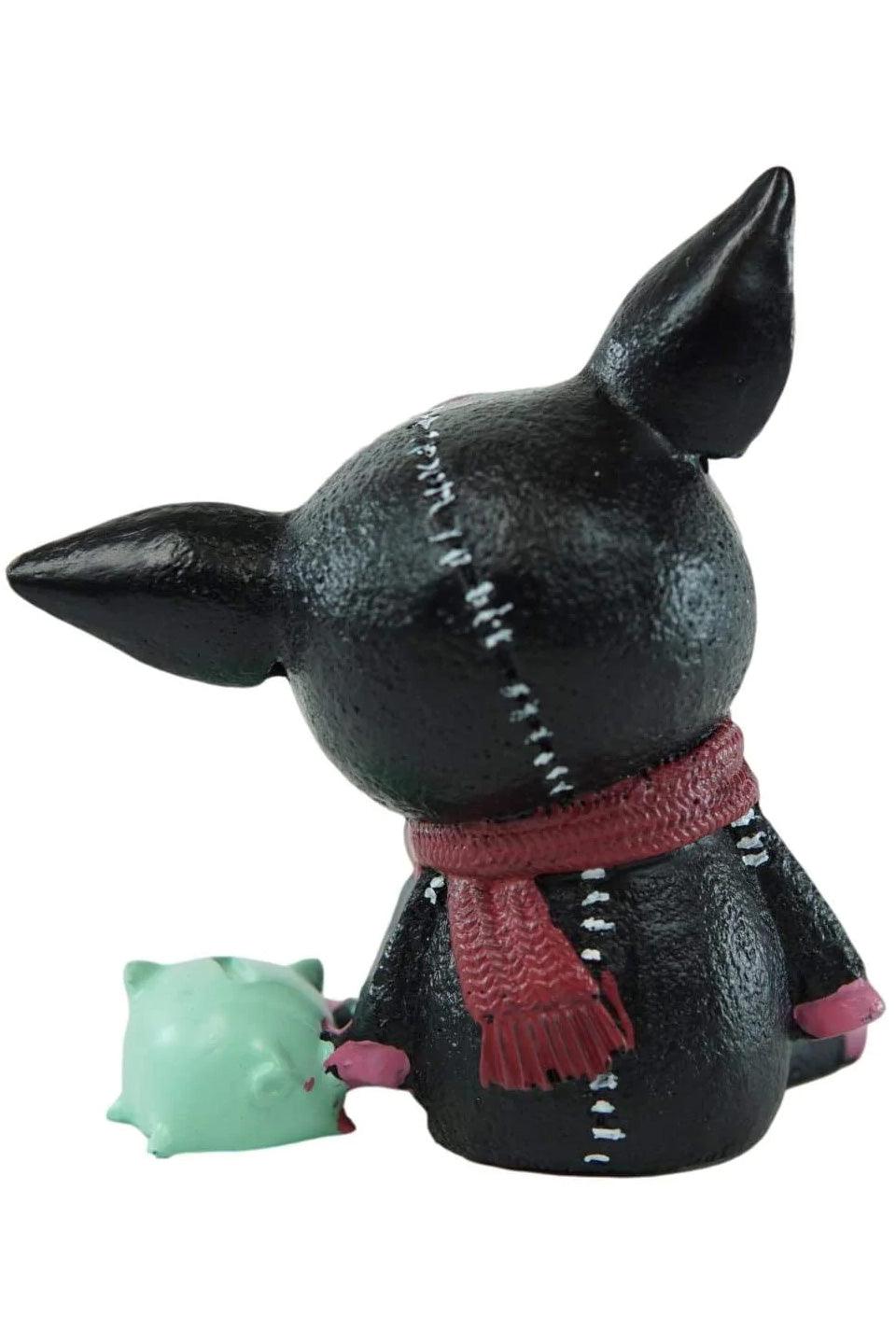 Black Bacon Pig Statue