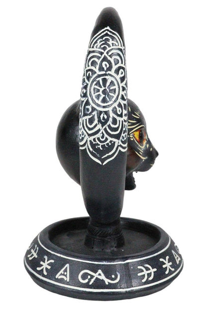Black Cat Backflow Incense Burner
