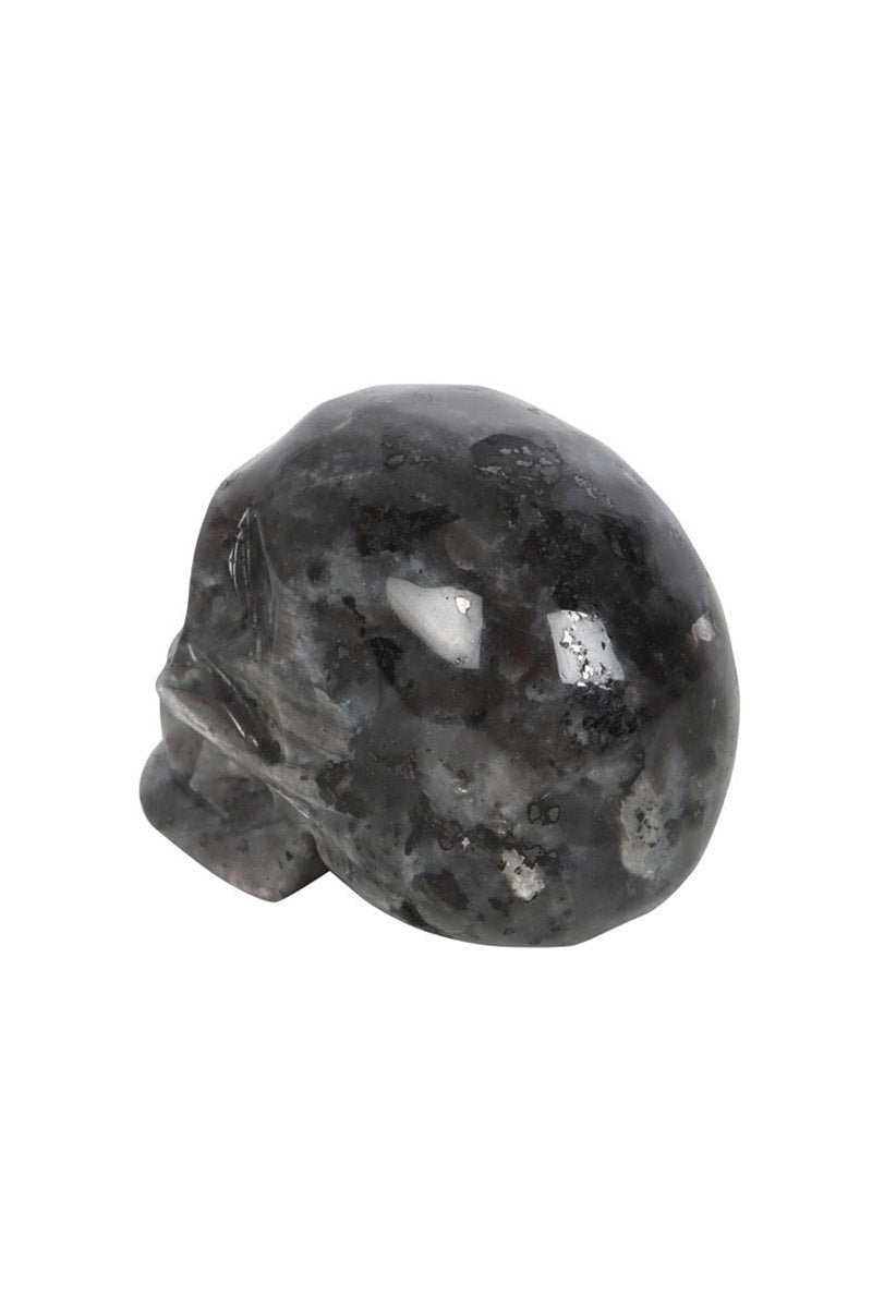 Black Labradorite Crystal Skull